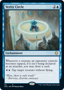 Verity Circle card from Commander: Innistrad: Crimson Vow