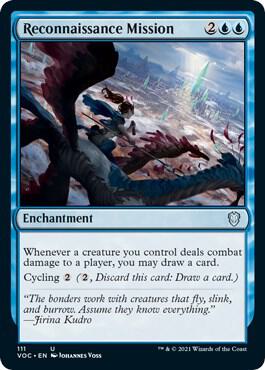 Reconnaissance Mission card from Commander: Innistrad: Crimson Vow