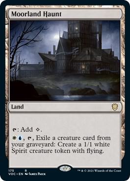 Moorland Haunt card from Commander: Innistrad: Crimson Vow