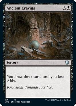 Ancient Craving card from Commander: Innistrad: Crimson Vow