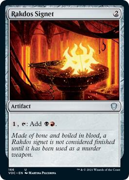 Rakdos Signet card from Commander: Innistrad: Crimson Vow