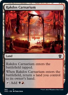Rakdos Carnarium card from Commander: Innistrad: Crimson Vow