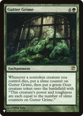 Gutter Grime card from The List Reprints