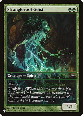 Strangleroot Geist (Game Day Promo) card from The List Reprints