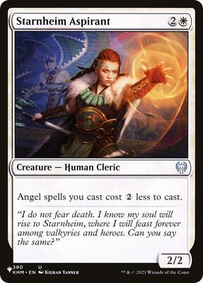 Starnheim Aspirant card from The List Reprints