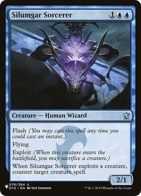 Silumgar Sorcerer card from The List Reprints
