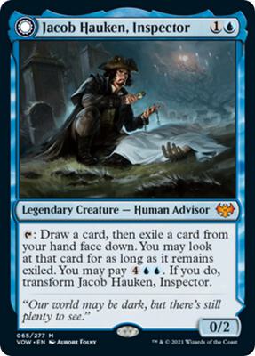 Jacob Hauken, Inspector card from Innistrad: Crimson Vow