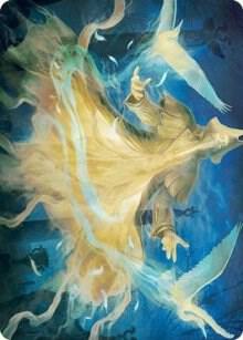 Heron-Blessed Geist Art Card card from Art Series: Innistrad: Crimson Vow
