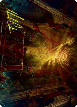 Katilda, Dawnhart Martyr Art Card (Gold-Stamped Signature) card from Art Series: Innistrad: Crimson Vow