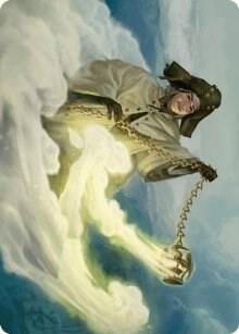 Traveling Minister Art Card card from Art Series: Innistrad: Crimson Vow