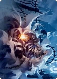 Cemetery Illuminator Art Card card from Art Series: Innistrad: Crimson Vow