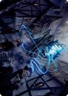 Dreamshackle Geist Art Card card from Art Series: Innistrad: Crimson Vow
