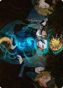 Witness the Future Art Card card from Art Series: Innistrad: Crimson Vow