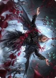 Bloodsoaked Reveler Art Card card from Art Series: Innistrad: Crimson Vow