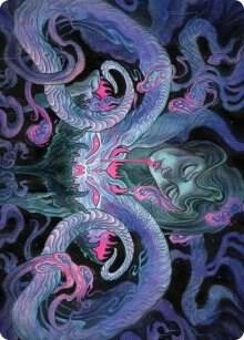 Demonic Bargain Art Card card from Art Series: Innistrad: Crimson Vow
