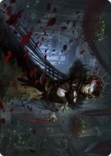 Falkenrath Forebear Art Card card from Art Series: Innistrad: Crimson Vow