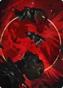 Abrade Art Card card from Art Series: Innistrad: Crimson Vow