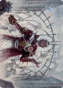 Cemetery Gatekeeper Art Card card from Art Series: Innistrad: Crimson Vow
