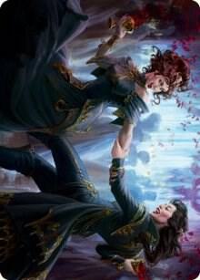 Falkenrath Celebrants (43/81) Art Card card from Art Series: Innistrad: Crimson Vow