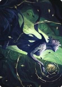 Nature's Embrace Art Card card from Art Series: Innistrad: Crimson Vow