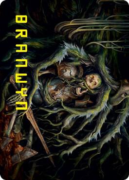 Retrieve Art Card (Gold-Stamped Signature) card from Art Series: Innistrad: Crimson Vow