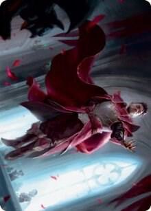 Markov Waltzer Art Card card from Art Series: Innistrad: Crimson Vow