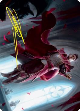 Markov Waltzer Art Card (Gold-Stamped Signature) card from Art Series: Innistrad: Crimson Vow