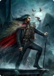 Dracula, Blood Immortal Art Card card from Art Series: Innistrad: Crimson Vow