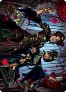 Falkenrath Celebrants (73/81) Art Card card from Art Series: Innistrad: Crimson Vow