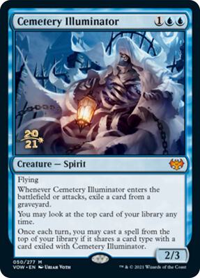 Cemetery Illuminator card from Prerelease Cards