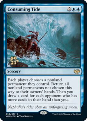 Consuming Tide card from Prerelease Cards