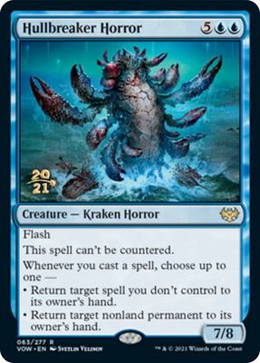 Hullbreaker Horror card from Prerelease Cards