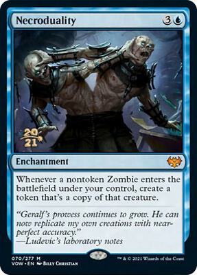 Necroduality card from Prerelease Cards
