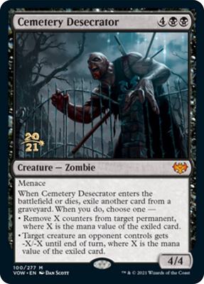 Cemetery Desecrator card from Prerelease Cards