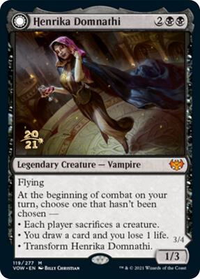 Henrika Domnathi card from Prerelease Cards