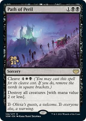 Path of Peril card from Prerelease Cards