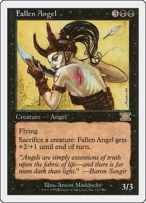 Fallen Angel card from Classic Sixth Edition