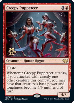 Creepy Puppeteer card from Prerelease Cards