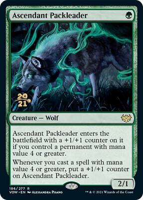 Ascendant Packleader card from Prerelease Cards