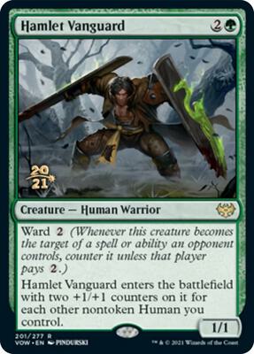 Hamlet Vanguard card from Prerelease Cards