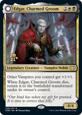 Edgar, Charmed Groom card from Prerelease Cards