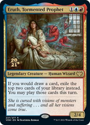 Eruth, Tormented Prophet card from Prerelease Cards