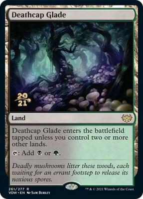 Deathcap Glade card from Prerelease Cards