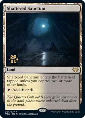 Shattered Sanctum card from Prerelease Cards