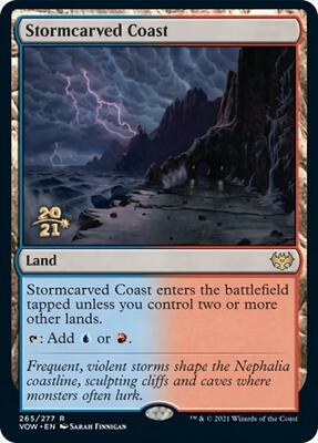 Stormcarved Coast card from Prerelease Cards