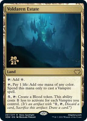 Voldaren Estate card from Prerelease Cards