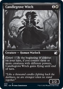 Candlegrove Witch card from Innistrad: Double Feature