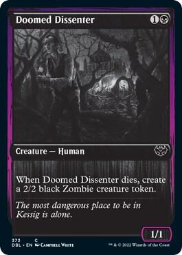 Doomed Dissenter card from Innistrad: Double Feature