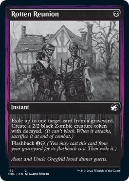 Rotten Reunion card from Innistrad: Double Feature