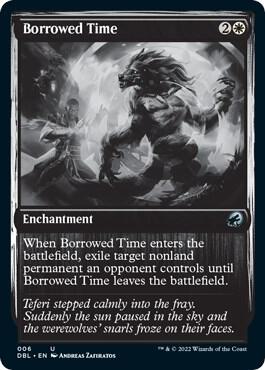 Borrowed Time card from Innistrad: Double Feature
